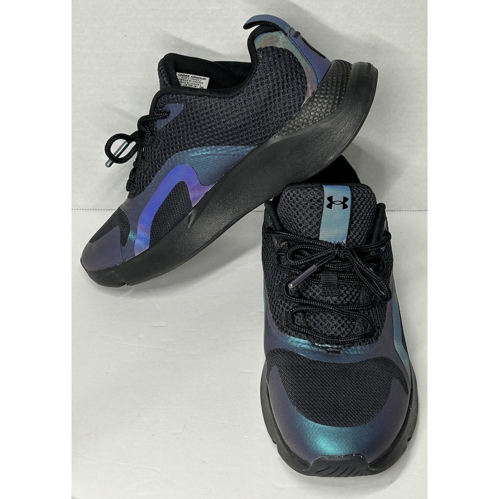 Under Armour Shoes Charged Rc Oil Slick Iridescent 3022967-500 Women's Size 5